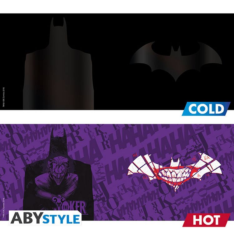 Produktbild: DC COMICS - Mug HeatChange -460ml- "Batman Matte" -cardboar