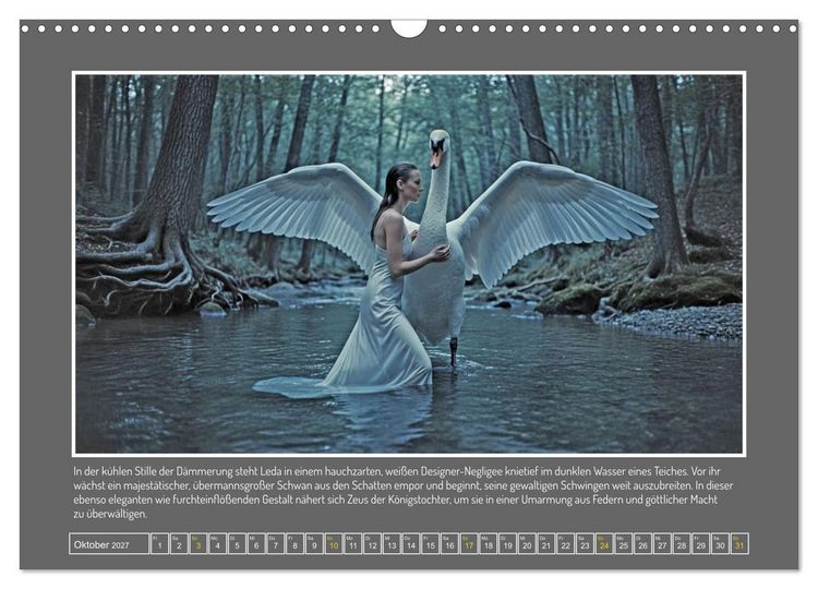 Produktbild: Die Zeus-Aff&auml;ren (Wandkalender 2027 DIN A3 quer), CALVENDO Monatskalender
