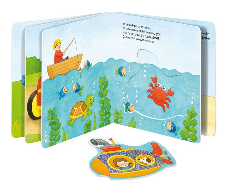 Produktbild: Ministeps: Mein erstes F&uuml;hl-Puzzlebuch: Meine Fahrzeuge