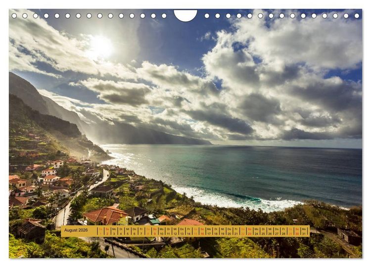 Produktbild: Auf Schusters Rappen... Madeira (Wandkalender 2026 DIN A4 quer), CALVENDO Monatskalender