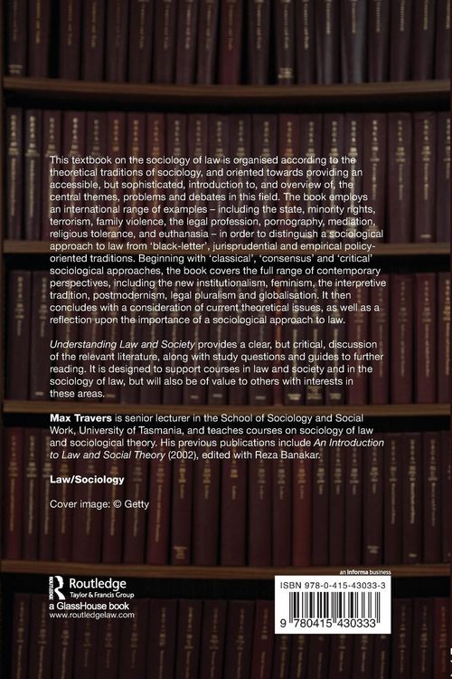 Produktbild: Understanding Law and Society