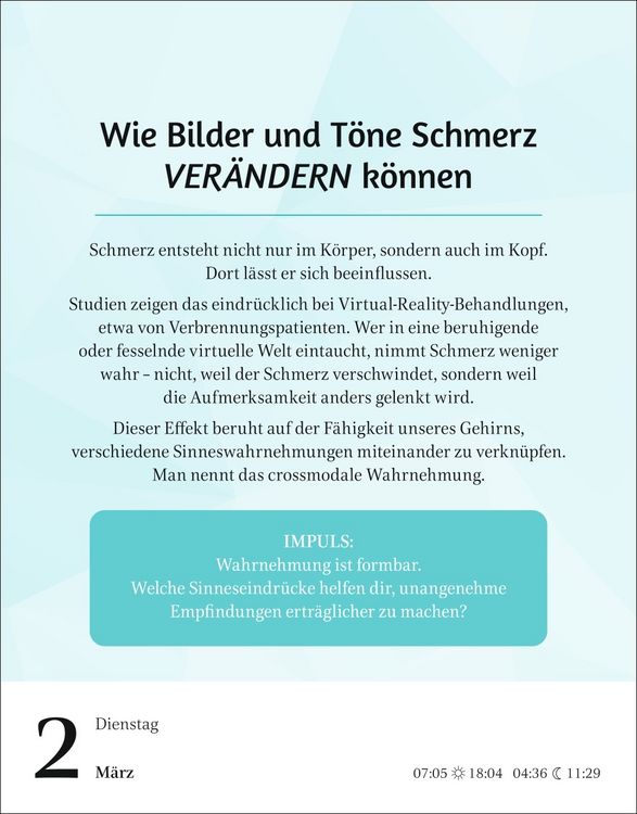 Produktbild: Der Psychologie-Kalender Tagesabrei&szlig;kalender 2027 - Endlich wissen, wie wir ticken