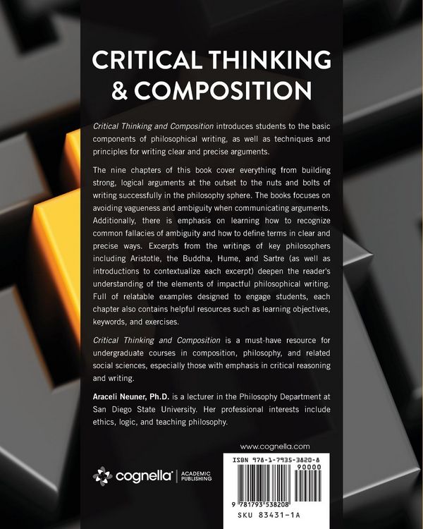 Produktbild: Critical Thinking and Composition