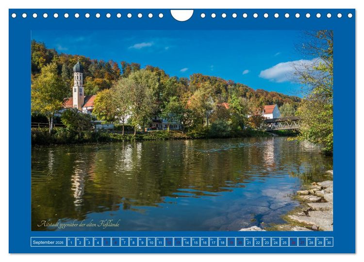 Produktbild: Fl&ouml;&szlig;erstadt Wolfratshausen (Wandkalender 2026 DIN A4 quer), CALVENDO Monatskalender