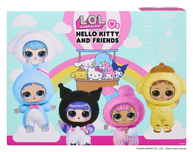 Produktbild: L.O.L. Surprise Loves Hello Kitty Reversible Plush Surprise Asst in 16" PDQ