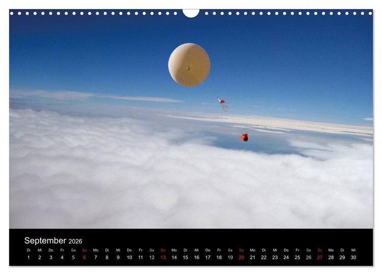 Produktbild: Eine Reise in die Stratosph&auml;re (Wandkalender 2026 DIN A3 quer), CALVENDO Monatskalender