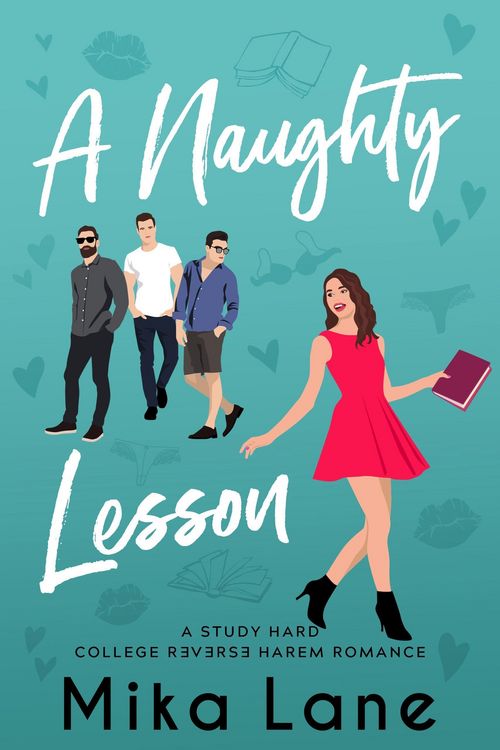 Produktbild: A Naughty Lesson (The Study Hard Reverse Harem Romances, #1)