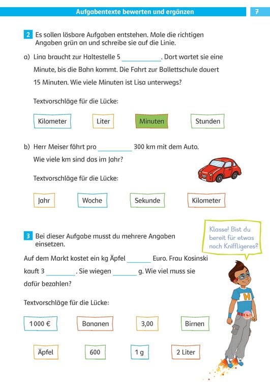 Produktbild: Die Mathe-Helden Textaufgaben / Sachaufgaben 4. Klasse