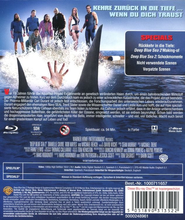 Produktbild: Deep Blue Sea 2