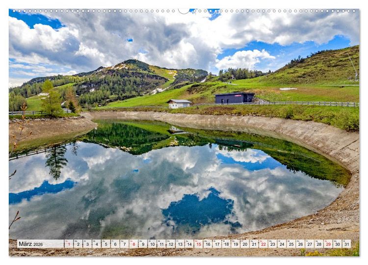 Produktbild: Gr&uuml;&szlig;e aus Unken (Wandkalender 2026 DIN A2 quer), CALVENDO Monatskalender