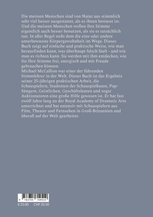 Produktbild: Das Buch der Stimme