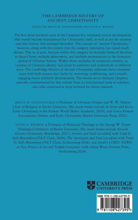 Produktbild: The Cambridge History of Ancient Christianity
