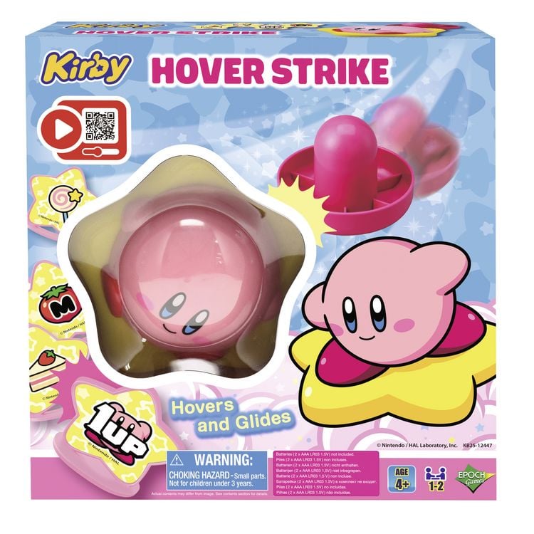 Produktbild: Epoch 7609 - Kirby Hover Strike, Hovers and Glides, Air Hockey