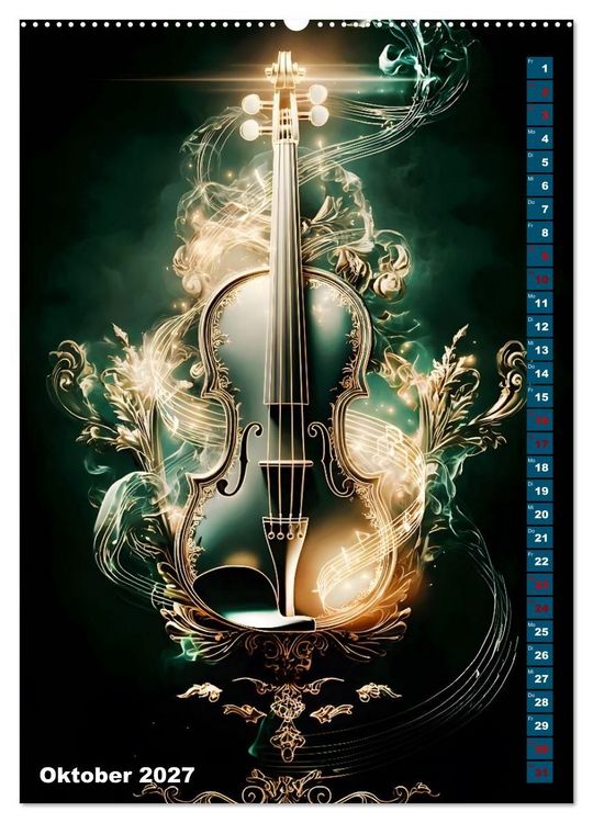 Produktbild: Umbrae Libri (hochwertiger Premium Wandkalender 2027 DIN A2 hoch), Kunstdruck in Hochglanz
