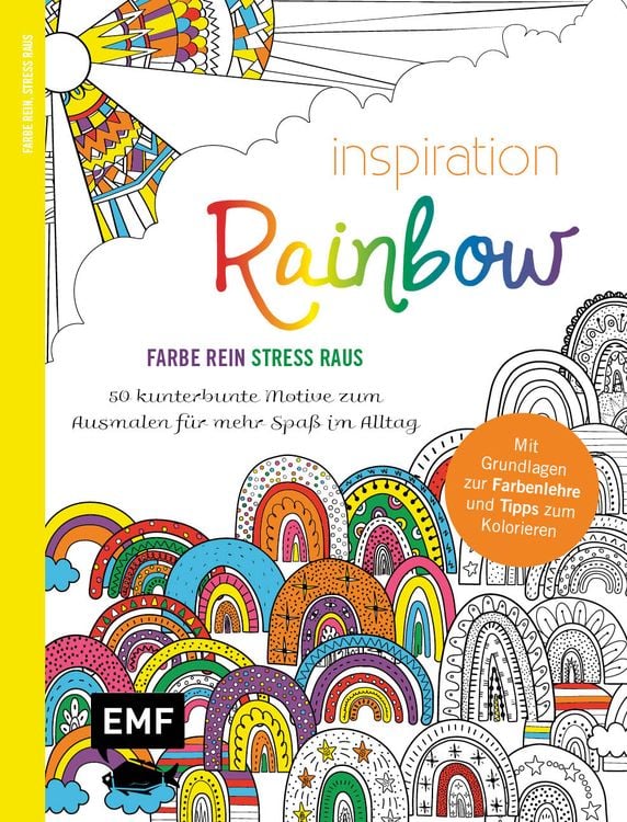 Bild vom Artikel Inspiration Rainbow – 50 kunterbunte Motive zum Ausmalen für mehr Spaß im Alltag vom Autor 