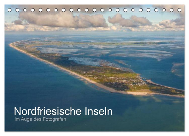 Produktbild: Nordfriesische Inseln im Auge des Fotografen (Tischkalender 2026 DIN A5 quer), CALVENDO Monatskalender