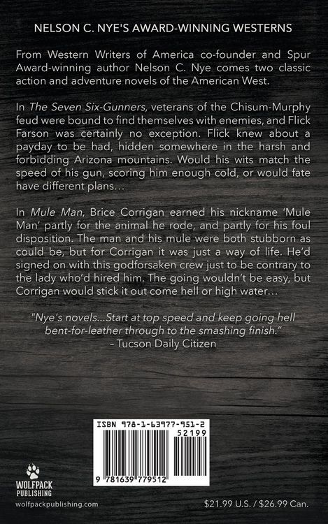 Produktbild: The Seven Six-Gunners and Mule Man