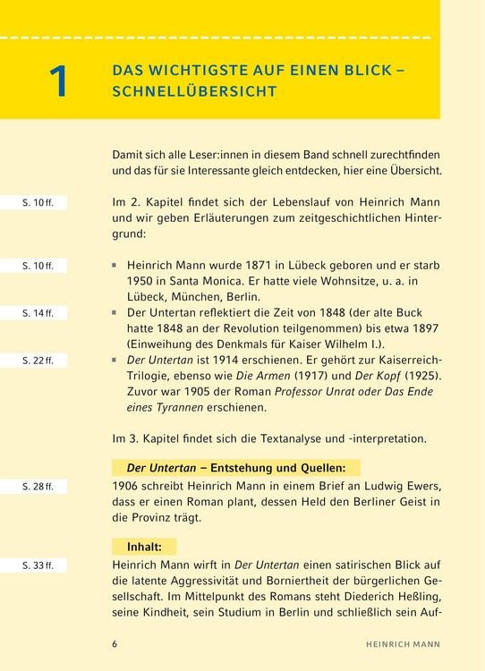 Produktbild: Der Untertan von Heinrich Mann - Textanalyse und Interpretation