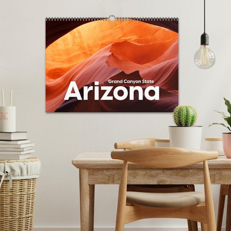 Produktbild: Arizona - Grand Canyon State (Wandkalender 2026 DIN A3 quer), CALVENDO Monatskalender