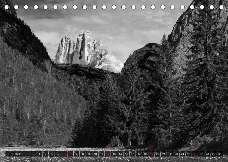 Produktbild: Naturparks in S&uuml;dtirol (Tischkalender 2022 DIN A5 quer)