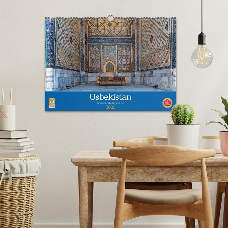 Produktbild: Usbekistan und seine Kultursch&auml;tze (Wandkalender 2026 DIN A3 quer), CALVENDO Monatskalender