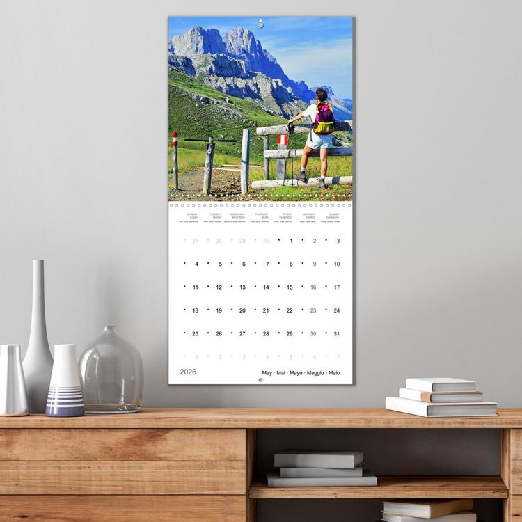 Produktbild: Dolomites Moments in the light (Wall Calendar 2026 12 &times; 12 Inch) CALVENDO 12 Month Wall Calendar