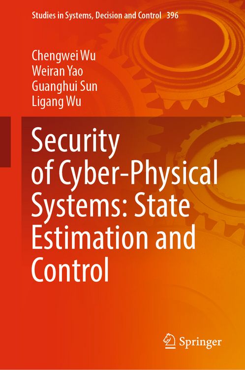 Produktbild: Security of Cyber-Physical Systems: State Estimation and Control