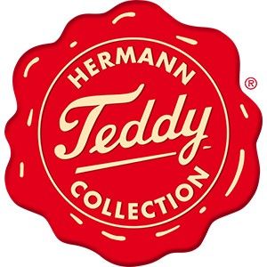 Produktbild: Teddy Hermann 919841 - Schlenkerhund dreifarbig, Pl&uuml;schtier, 29 cm