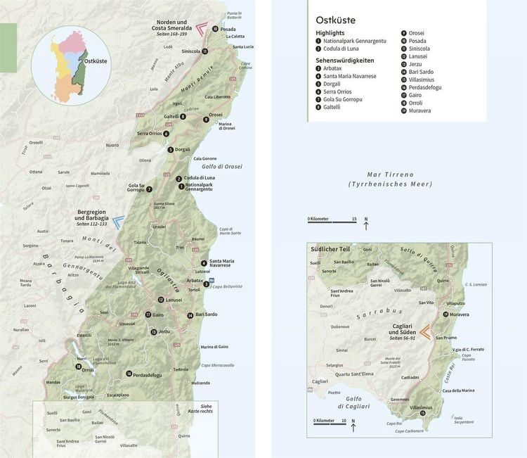 Produktbild: Vis-&agrave;-Vis Reisef&uuml;hrer Sardinien