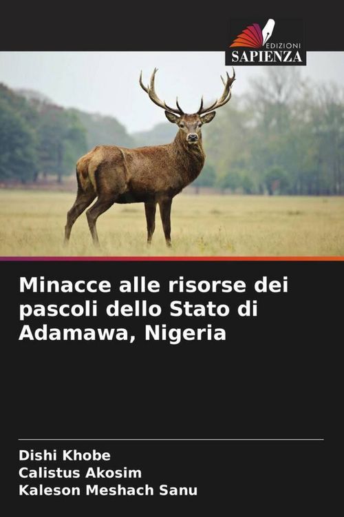 Produktbild: Minacce alle risorse dei pascoli dello Stato di Adamawa, Nigeria
