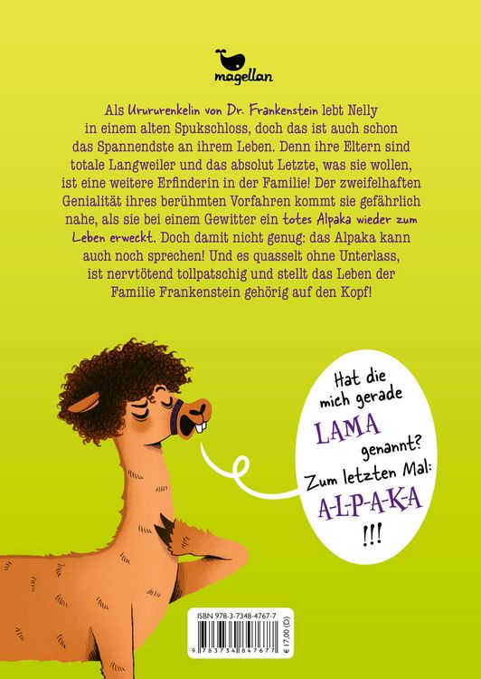 Produktbild: Little Miss Frankenstein - Alpaka oder Lama, Hauptsache Drama!