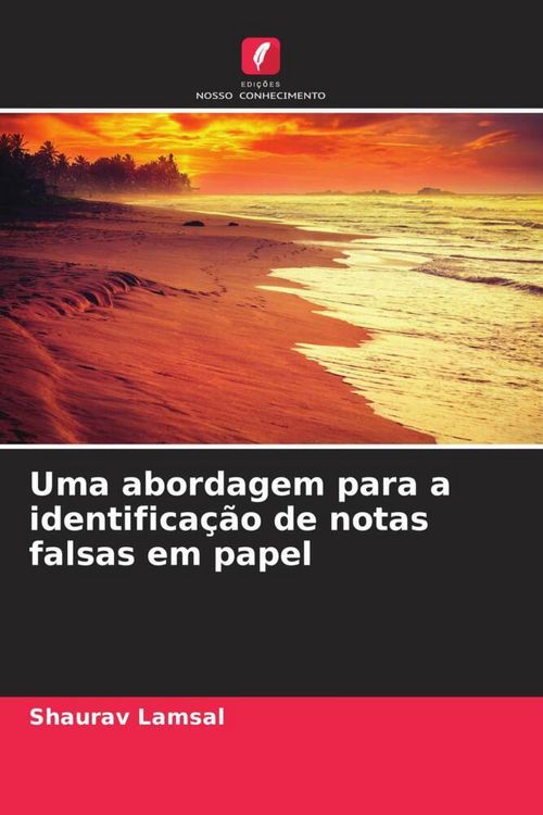 Produktbild: Uma abordagem para a identifica&ccedil;&atilde;o de notas falsas em papel