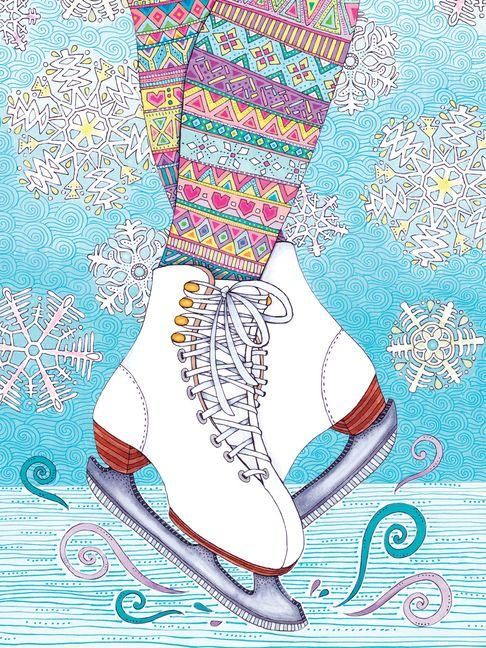 Produktbild: Hello Angel Lined Journal Skates