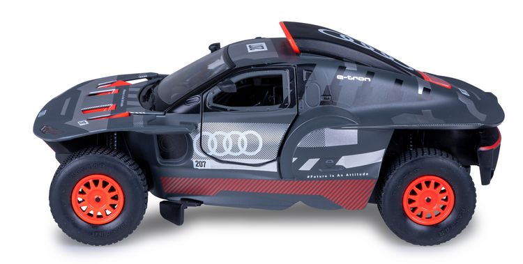 Produktbild: AUDI RS Q e-tron Diecast 1:24 grau T&uuml;r manuell