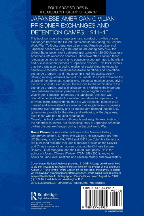 Produktbild: Japanese-American Civilian Prisoner Exchanges and Detention Camps, 1941-45
