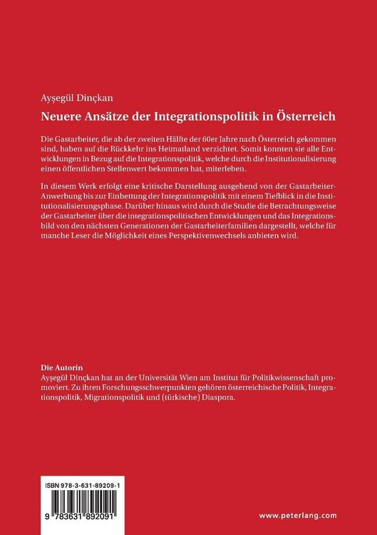 Produktbild: Neuere Ans&auml;tze der Integrationspolitik in &Ouml;sterreich