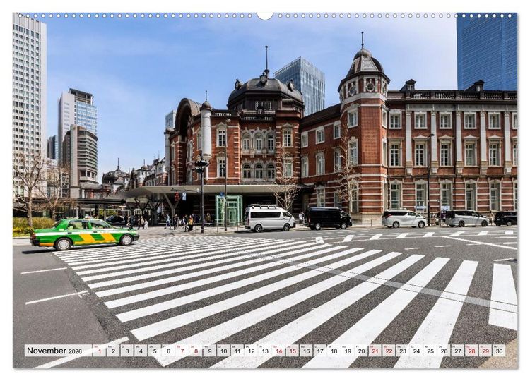 Produktbild: Tokio - Das Herz Japans (hochwertiger Premium Wandkalender 2026 DIN A2 quer), Kunstdruck in Hochglanz