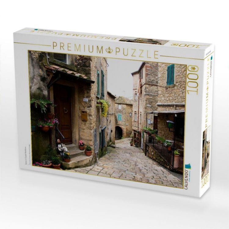Produktbild: CALVENDO Puzzle Gasse in Casale Marittimo | 1000 Teile Lege-Gr&ouml;&szlig;e 64x48cm Foto-Puzzle f&uuml;r gl&uuml;ckliche Stunden