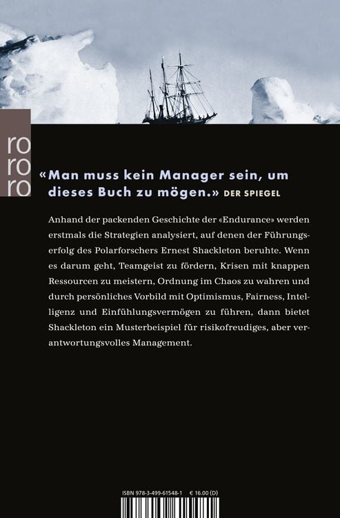 Produktbild: Shackletons F&uuml;hrungskunst