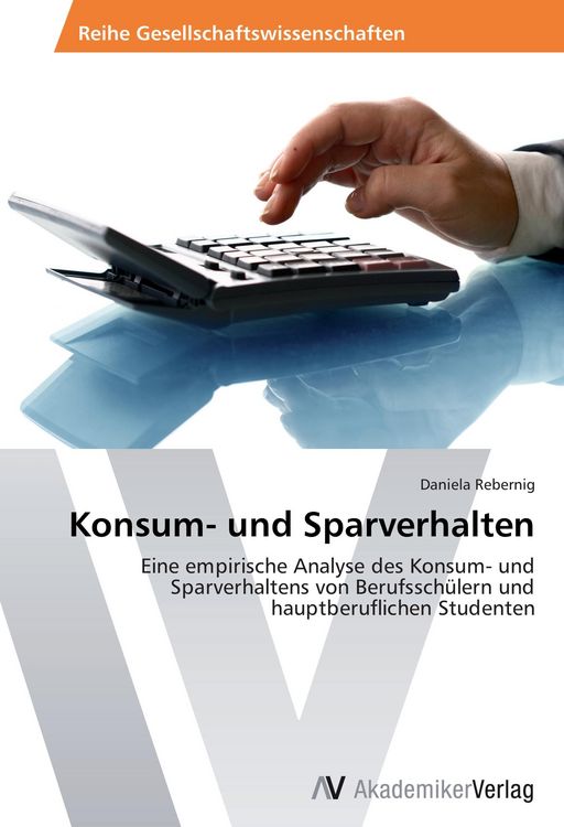 Produktbild: Konsum- und Sparverhalten
