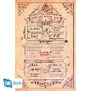 Produktbild: HARRY POTTER Poster. &laquo; School list&raquo;