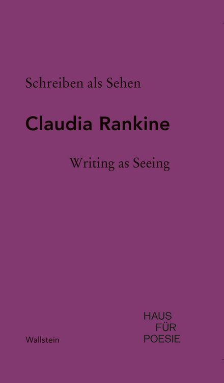 Produktbild: Schreiben als Sehen | Writing as Seeing