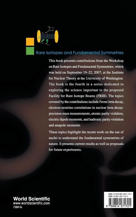 Produktbild: Rare Isotopes & Fundamental Symme..(v16)
