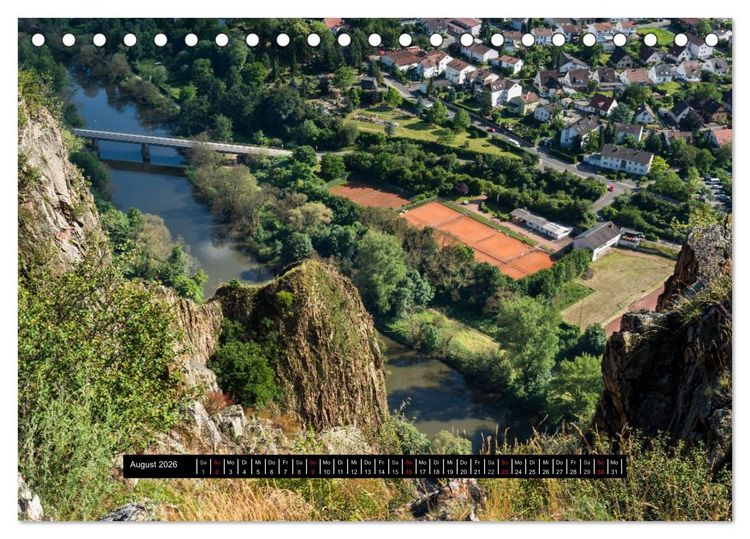 Produktbild: Romantisches Naheland (Tischkalender 2026 DIN A5 quer), CALVENDO Monatskalender