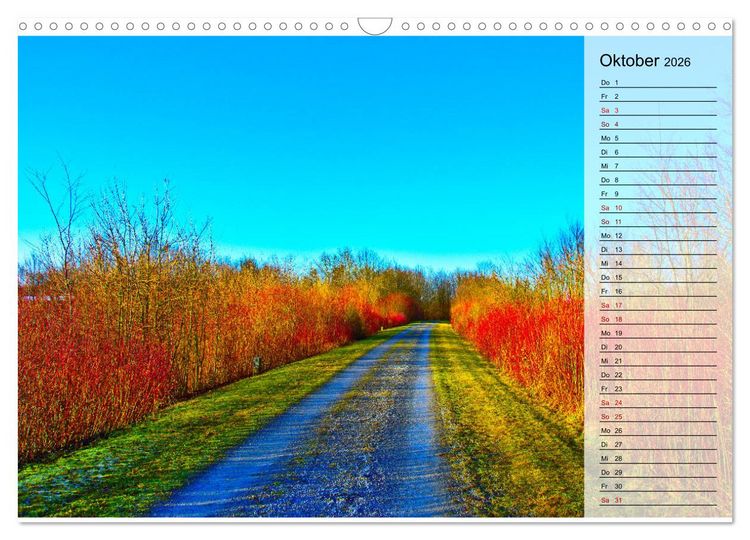 Produktbild: Hohenlohe - Natur und Altstadt (Wandkalender 2026 DIN A3 quer), CALVENDO Monatskalender