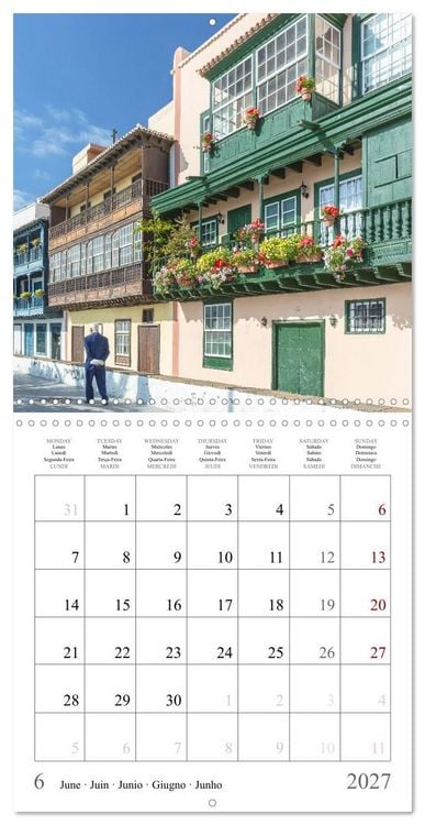 Produktbild: Canary Islands - Volcanic Beauties (Wall Calendar 2027 12 &times; 12 Inch) CALVENDO 12 Month Wall Calendar