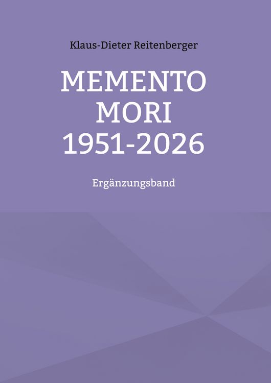 Produktbild: Memento mori 1951-2026