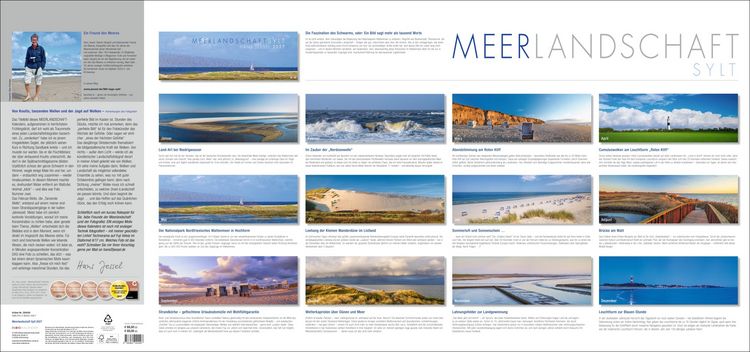 Produktbild: Meerlandschaft SYLT Kalender 2027 - Hans Jessel
