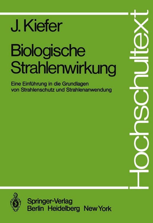 Produktbild: Biologische Strahlenwirkung