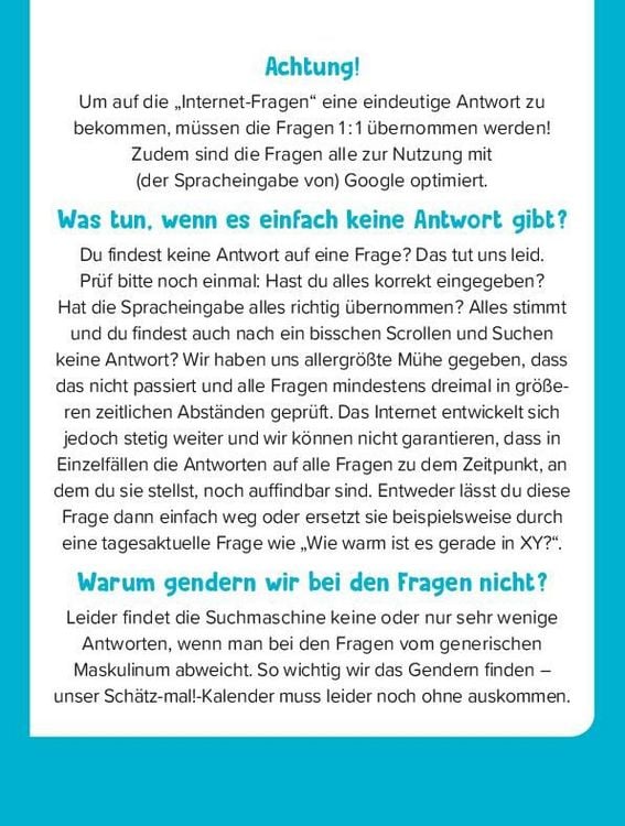Produktbild: Sch&auml;tz mal! Kalender 2027